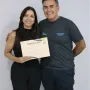 Entrega de certificado do curso Elite Educacional