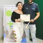 Entrega de certificado do curso Elite Educacional