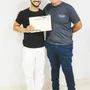 Entrega de certificado do curso Elite Educacional